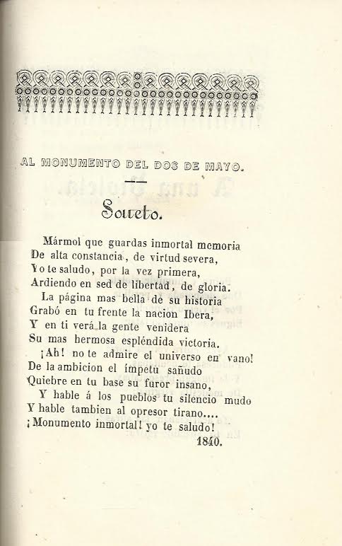 Foto 3 de 4 del artículo ««Poesías de la señorita D.ª Gertrudis Gómez de Avellaneda» (Madrid, 1841), donado por…»