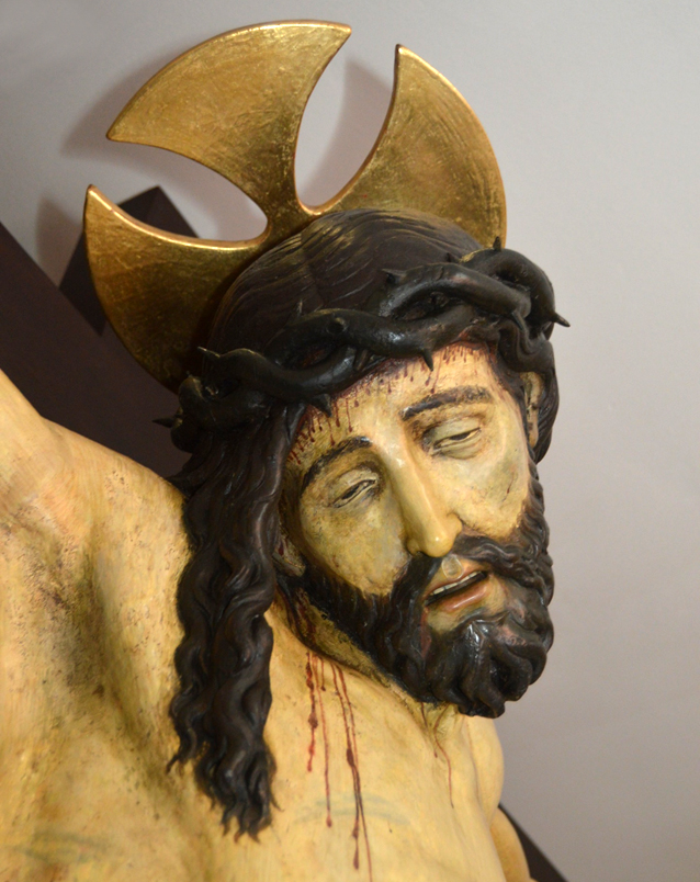Foto del artículo «Presentada la restauración del Cristo Crucificado del Convento de las Trinitarias en…»