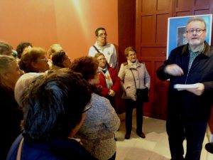 Foto 1 de 5 del artículo «Visita a la exposición «El Instituto-Colegio Aguilar y Eslava y la Sima de Cabra»»