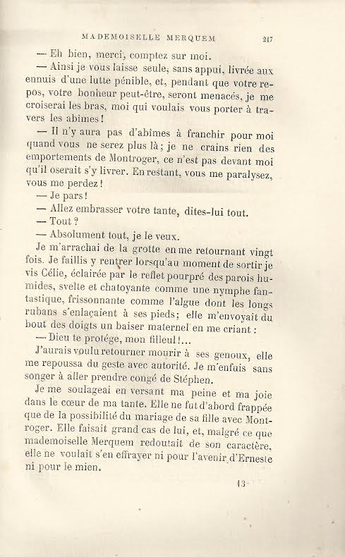 Foto 3 de 4 del artículo ««Mademoiselle Merquem» par George Sand (París, 1868)»