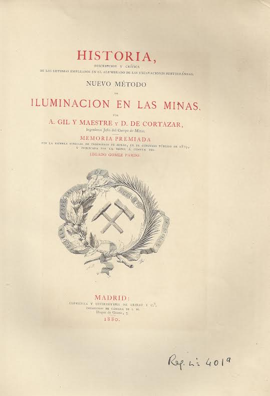 Foto 2 de 5 del artículo ««Nuevo método de iluminación en las minas» por Amalio Gil Maestre y Daniel Cortázar…»