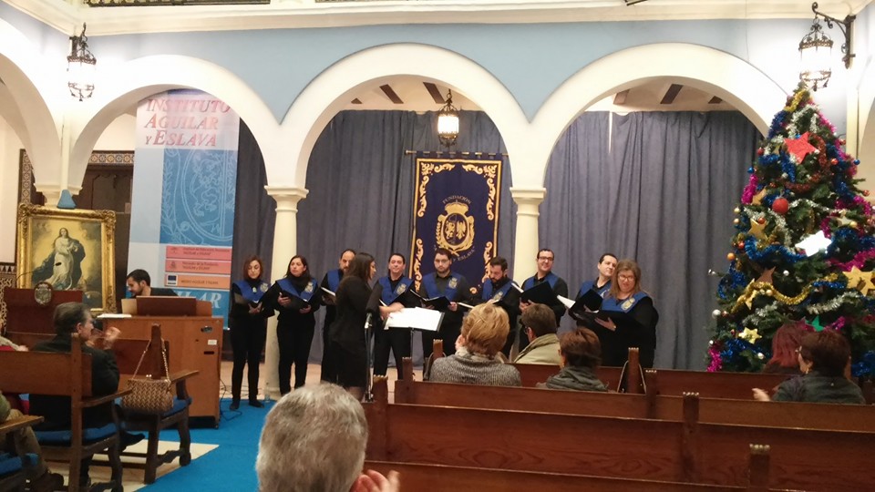 Foto 2 de 2 del artículo «Concierto del Coro de Cámara Fundación Aguilar y Eslava «Angelus Domini nuntiavit Mariae»…»