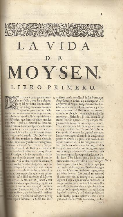 Foto 3 de 4 del artículo ««El governador christiano, deducido de las vidas de Moysen y Josué, príncipes del pueblo…»