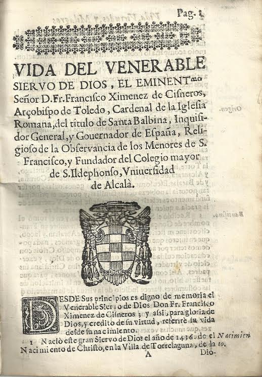 Foto 3 de 4 del artículo ««Vida y motivos de la común aclamación de santo del venerable siervo de Dios D. Fr…»