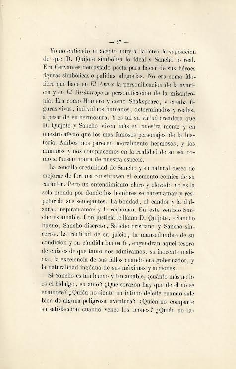 Foto 4 de 4 del artículo ««Sobre el Quijote y sobre las diferentes maneras de comentarle y juzgarle», discurso…»