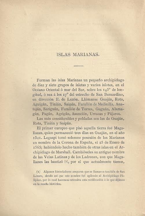 Foto 3 de 5 del artículo ««El Archipiélago Filipino y las islas Marianas, Carolinas y Palaos» por José Montero…»