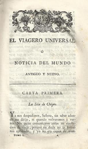 Foto 2 de 4 del artículo ««El viajero universal, o Noticia del mundo antiguo y nuevo» por Laporte y otros…»