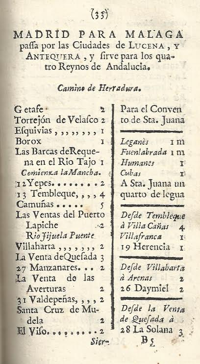 Foto 3 de 5 del artículo ««Itinerario español o Guía de caminos para ir desde Madrid a todas las ciudades y villas…»
