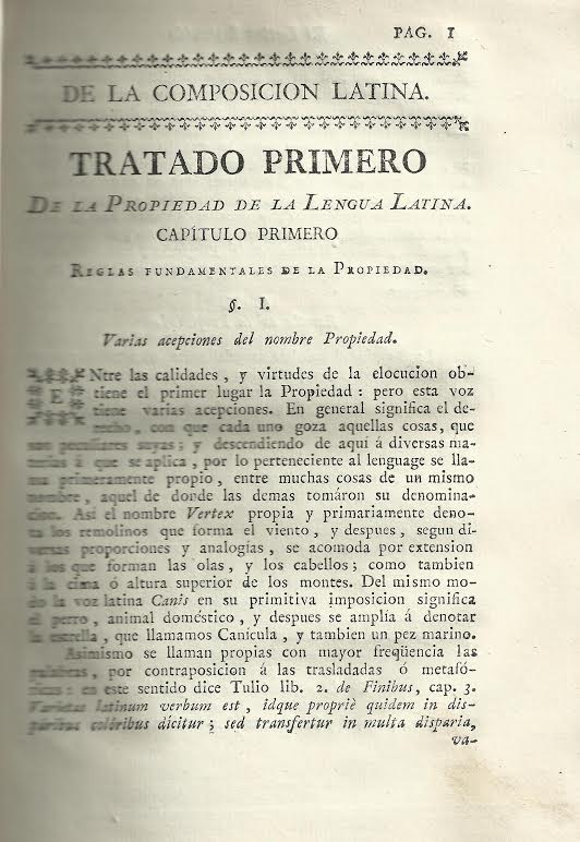 Foto 2 de 4 del artículo ««El latino instruido en la composición y versión elegante de la lengua latina» de Nicolás…»