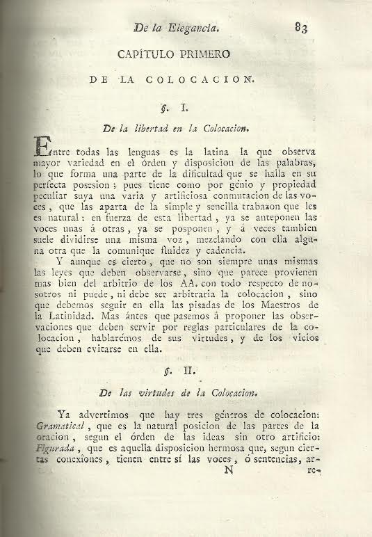 Foto 3 de 4 del artículo ««El latino instruido en la composición y versión elegante de la lengua latina» de Nicolás…»