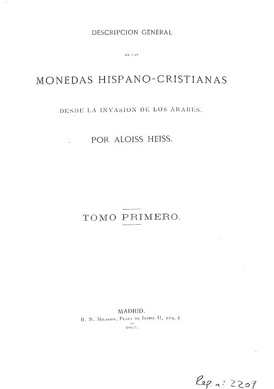 Foto 2 de 6 del artículo ««Descripción general de las monedas hispano-cristianas desde la invasión de los árabes»…»