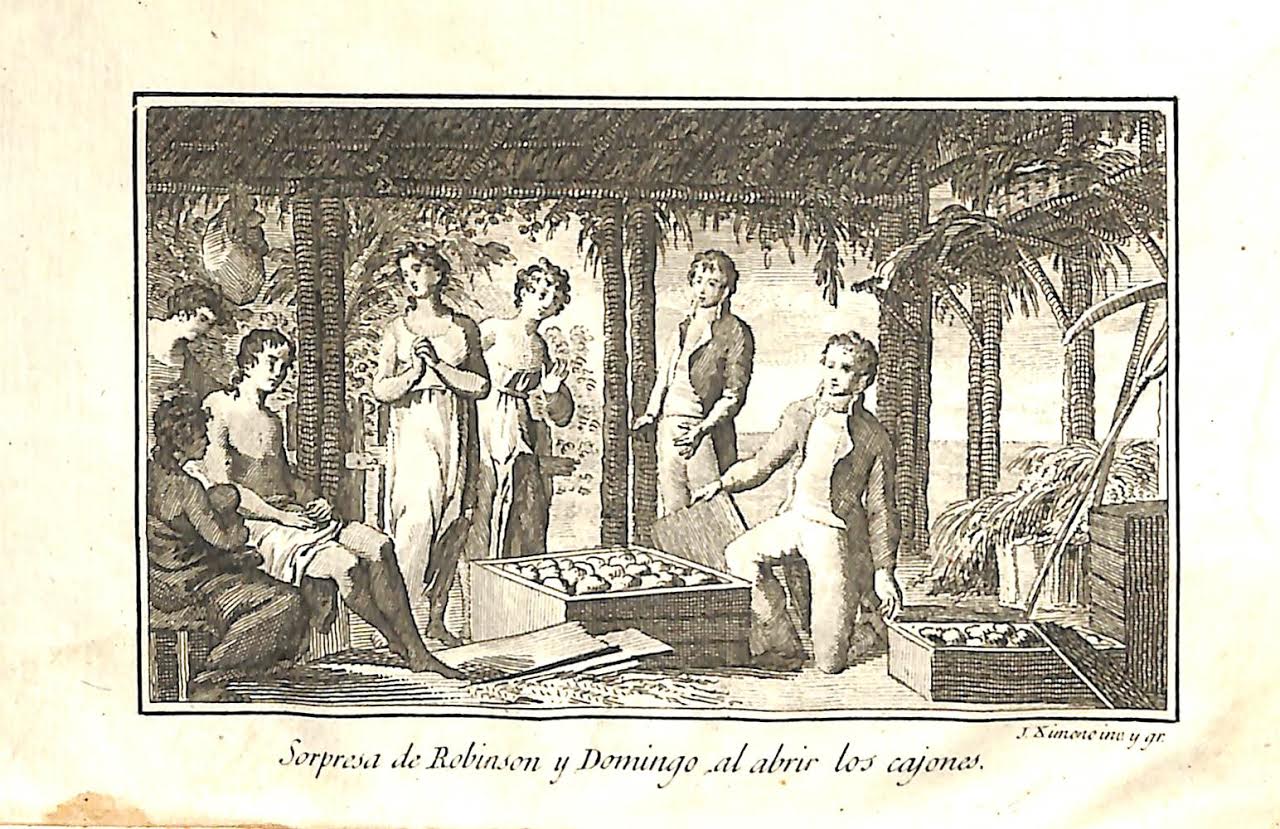 Foto 1 de 6 del artículo ««Segundo viage de Robinson ó continuación del de Campe», traducido del francés por…»