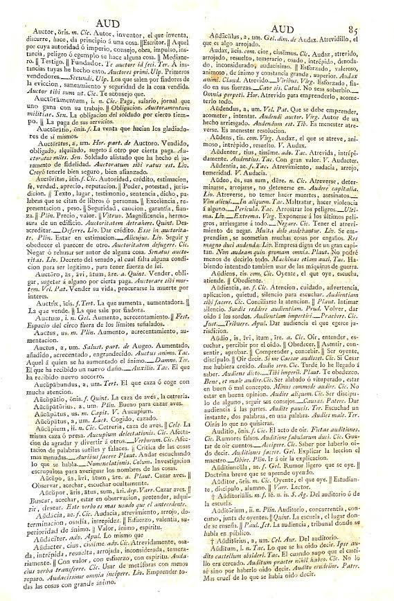 Foto 3 de 4 del artículo ««Diccionario Universal Latino-Español» por Manuel de Valbuena (Madrid, 1826), donación de…»