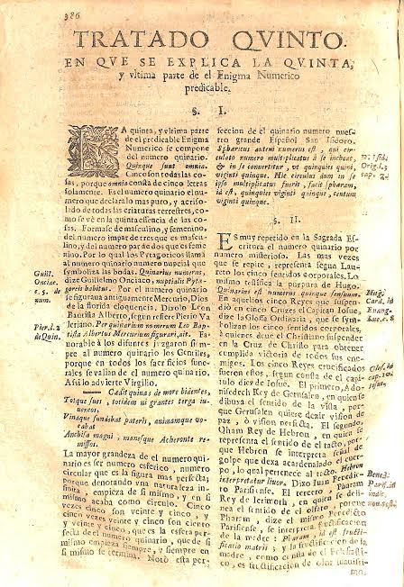 Foto 3 de 4 del artículo ««Enigma numérico predicable explicado en cinco tratados de números doctrinales» por Juan…»