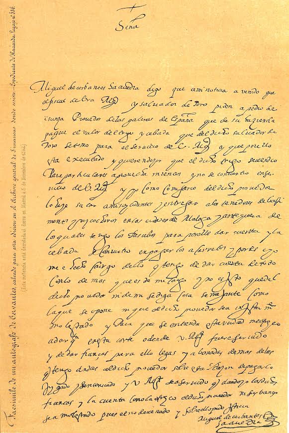 Foto 4 de 5 del artículo ««Juicio crítico del Quijote (Vicente de los Ríos) y Vida de Cervantes (Jerónimo Morán)»…»