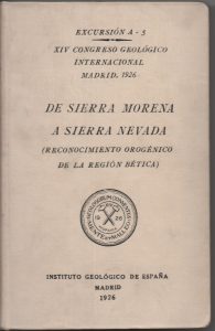 Foto 1 de 5 del artículo «XIV Congreso Geológico Internacional en Cabra (II). El «itinerario»»