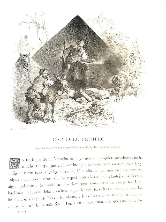 Foto 3 de 6 del artículo ««El ingenioso hidalgo don Quijote de la Mancha» de Miguel de Cervantes Saavedra, edición…»