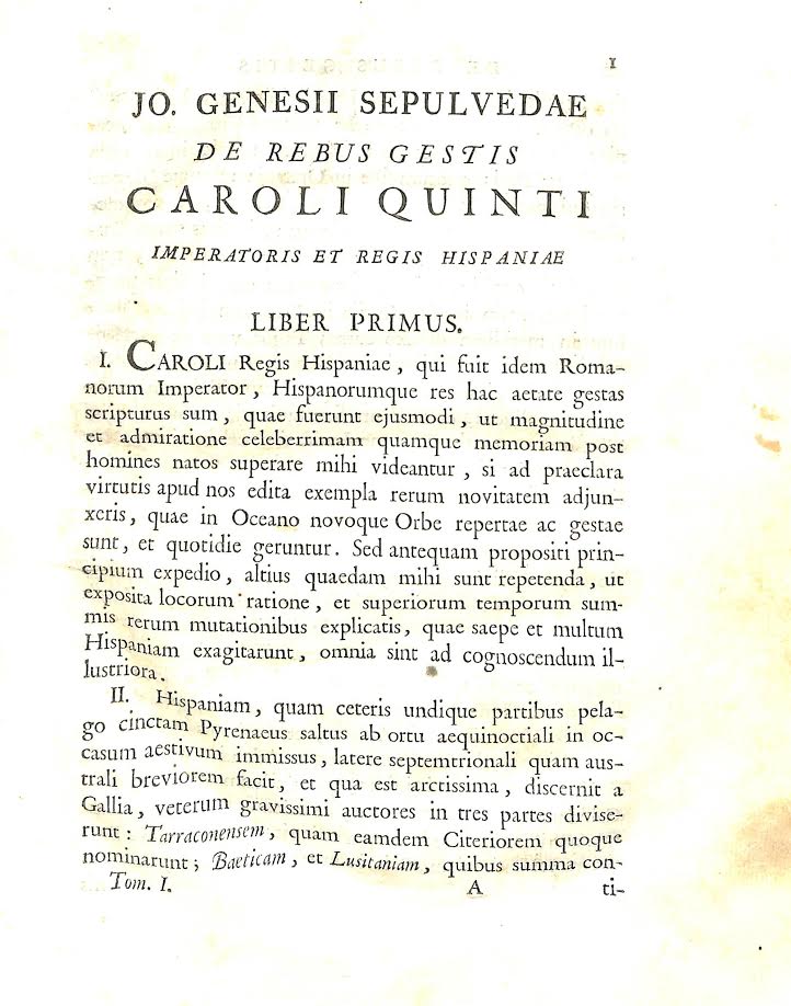 Foto 2 de 8 del artículo «Ioannis Genesii Sepulvedae cordubensis Opera (Matriti, 1780)»