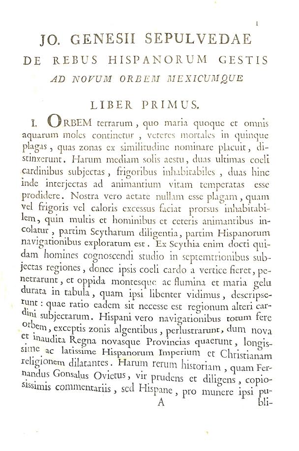 Foto 4 de 8 del artículo «Ioannis Genesii Sepulvedae cordubensis Opera (Matriti, 1780)»