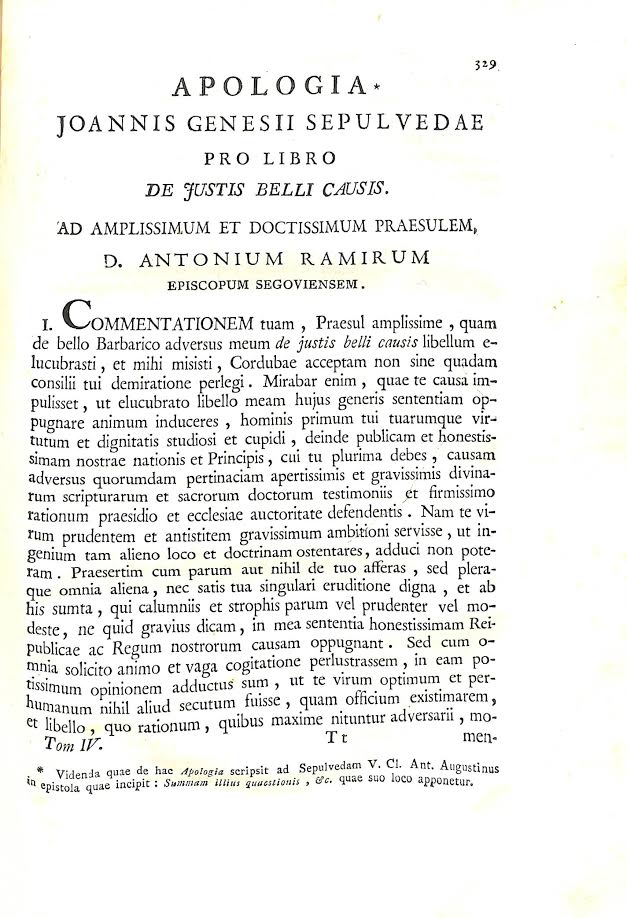 Foto 8 de 8 del artículo «Ioannis Genesii Sepulvedae cordubensis Opera (Matriti, 1780)»