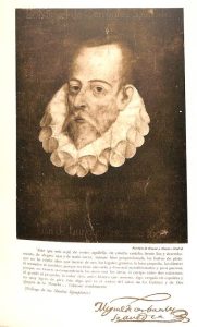 Foto 1 de 4 del artículo ««El retrato de Cervantes», conferencia de Alejandro Pidal y Mon (Madrid, 1912)»