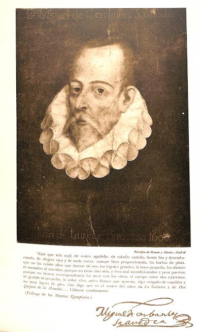Foto 1 de 4 del artículo ««El retrato de Cervantes», conferencia de Alejandro Pidal y Mon (Madrid, 1912)»