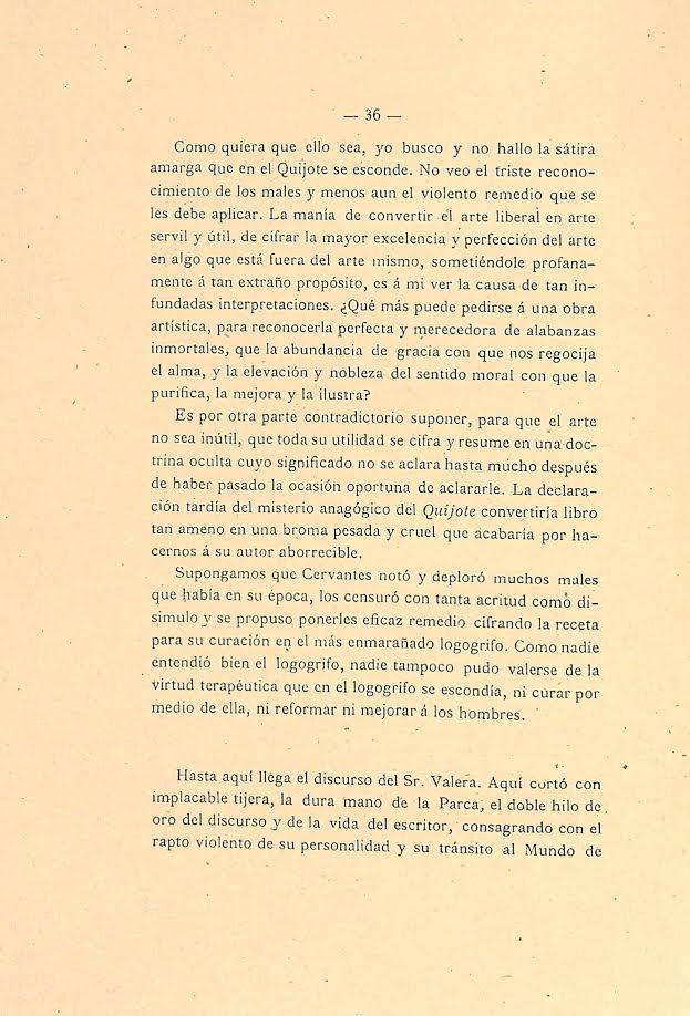 Foto 4 de 5 del artículo «Discurso de Don Juan Valera, por encargo de la Real Academia Española, para conmemorar el…»