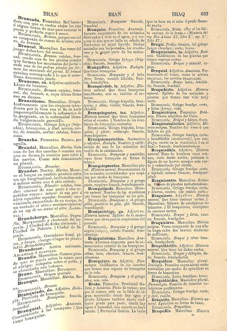 Foto 3 de 6 del artículo ««Primer Diccionario General Etimológico de la Lengua Española» por Roque Barcia (Madrid…»