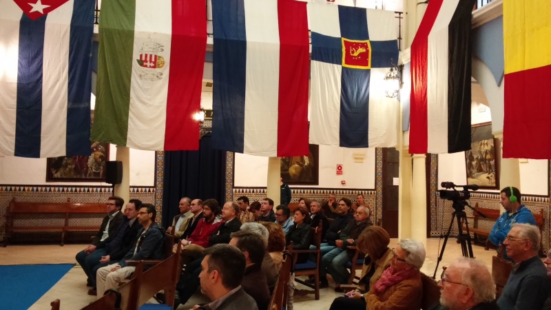 Foto 1 de 2 del artículo «XIV Congreso Geológico Internacional en Cabra (IV). Los «sabios»»