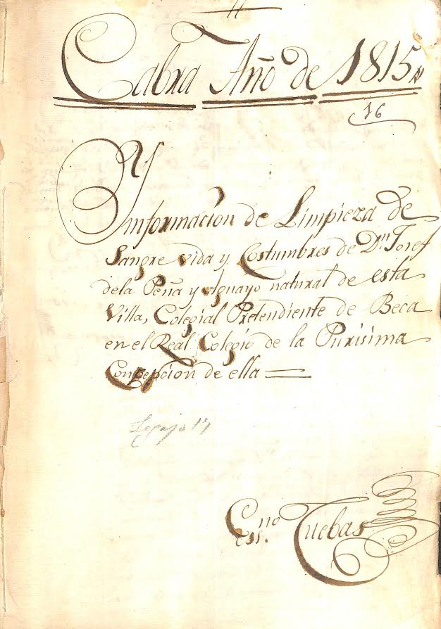Foto 3 de 4 del artículo «Carta de Peña y Aguayo agradeciendo la felicitación del Colegio de la Purísima…»