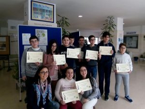 Foto 1 de 2 del artículo «Alumnado del IES Aguilar y Eslava participa en la Olimpiada Matemática Thales»