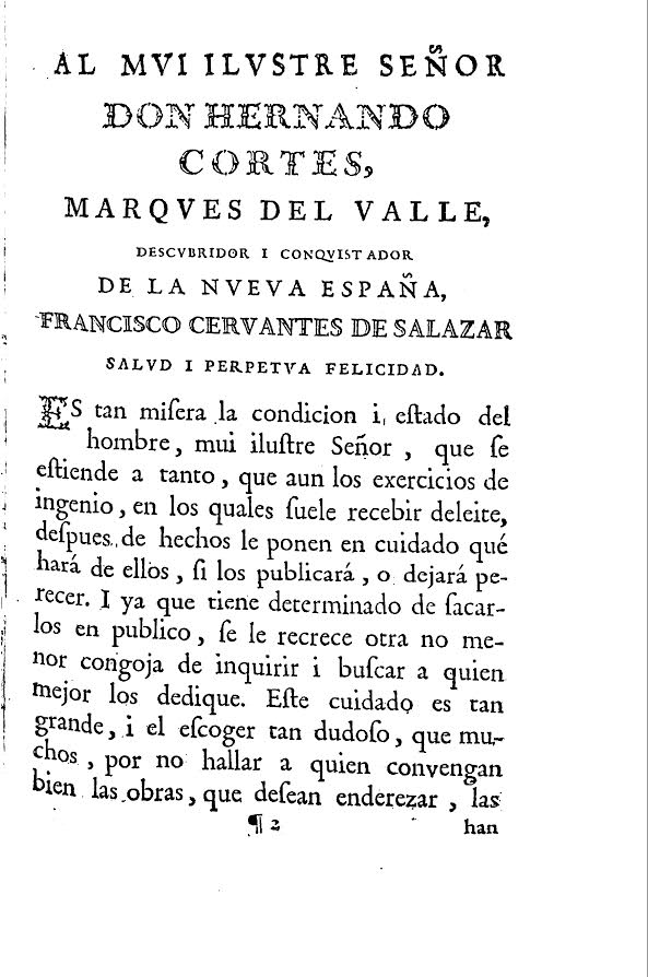 Foto 2 de 8 del artículo ««Obras que Francisco Cervantes de Salazar ha hecho glossado i traducido: Diálogo de la…»