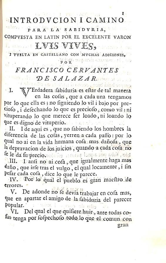 Foto 5 de 8 del artículo ««Obras que Francisco Cervantes de Salazar ha hecho glossado i traducido: Diálogo de la…»