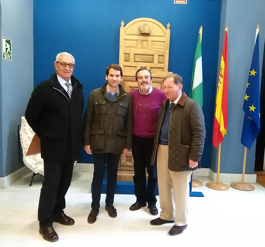 Foto del artículo «Visita de Luis de la Maza, expresidente de Cajamar»