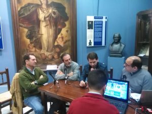 Foto 1 de 3 del artículo «Programa radiofónico ´La Voz de la Cofradías` desde el Museo de la Pasión de Cabra»