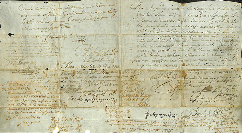 Foto 2 de 4 del artículo «Breve de Inocencio XII (de fecha 25 de septiembre de 1693) concediendo la misa diaria en…»