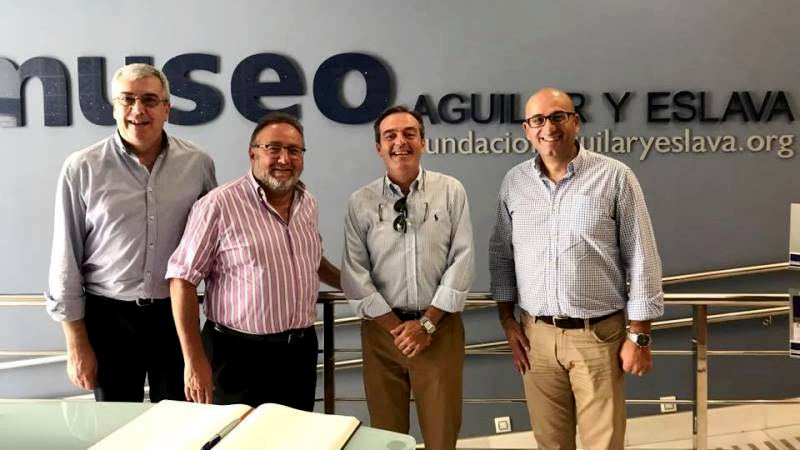 Foto 4 de 4 del artículo «Convenio de colaboración entre la Fundación Aguilar y Eslava y el Ayuntamiento de…»