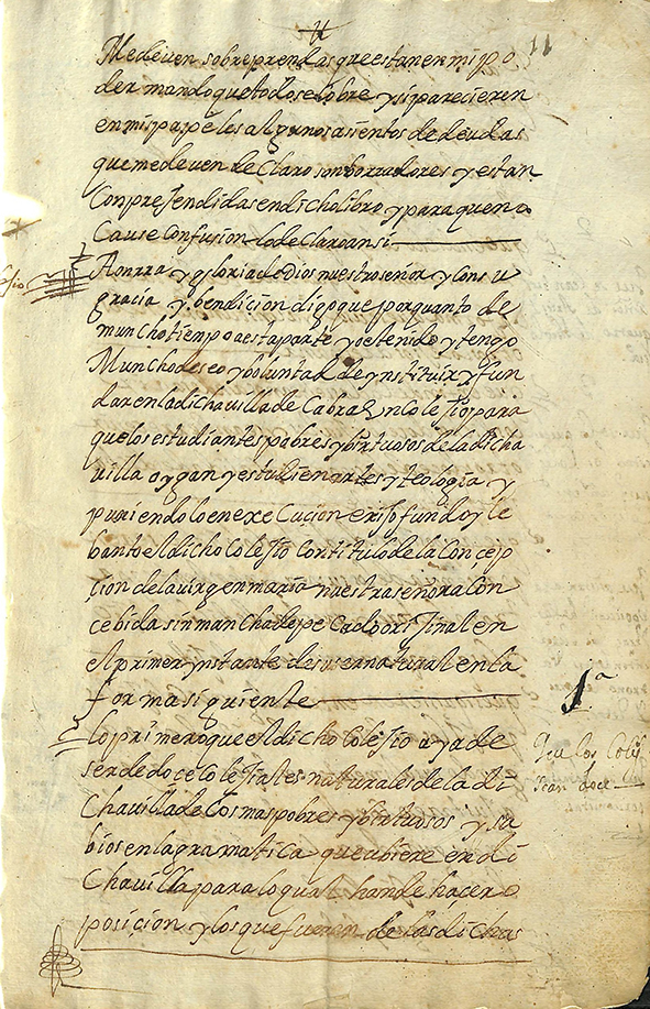 Foto 3 de 8 del artículo «Testamento de D. Luis de Aguilar y Eslava: Fundar un Colegio para que estudiantes pobres…»