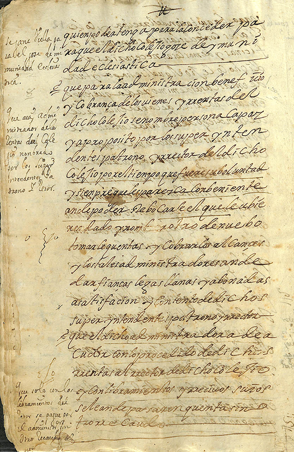 Foto 6 de 8 del artículo «Testamento de D. Luis de Aguilar y Eslava: Fundar un Colegio para que estudiantes pobres…»