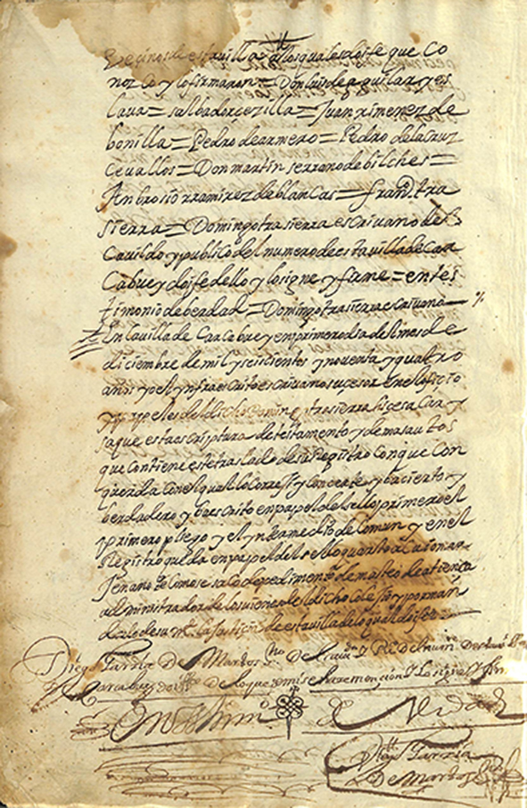 Foto 8 de 8 del artículo «Testamento de D. Luis de Aguilar y Eslava: Fundar un Colegio para que estudiantes pobres…»