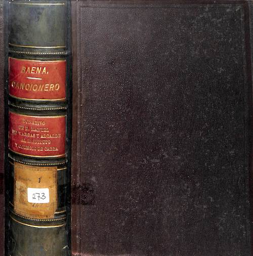 Foto 7 de 7 del artículo «El cancionero de Juan Alfonso de Baena (siglo XV). Ahora por primera vez dado a luz con…»