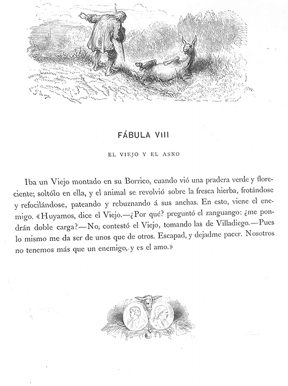 Foto 5 de 6 del artículo «Fábulas de La Fontaine, ilustradas por Gustavo Doré. Traducción de Teodoro Llorente…»