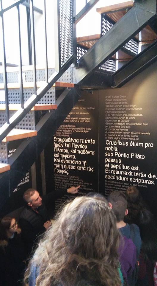 Foto 2 de 7 del artículo «Visitas de alumnado de institutos gaditanos al Museo de la Pasión y al Museo Aguilar y…»