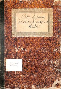 Foto 1 de 7 del artículo «Libro de punto donde se firman las misas aplicadas por el licenciado D. Luis de Aguilar y…»