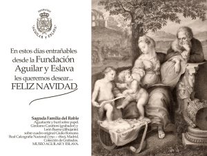 Foto del artículo «En estos días entrañables, desde la Fundación Aguilar y Eslava les deseamos Feliz…»