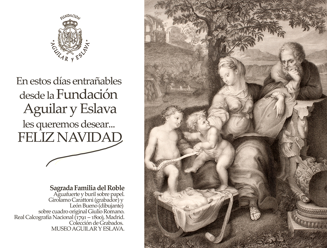 Foto del artículo «En estos días entrañables, desde la Fundación Aguilar y Eslava les deseamos Feliz…»