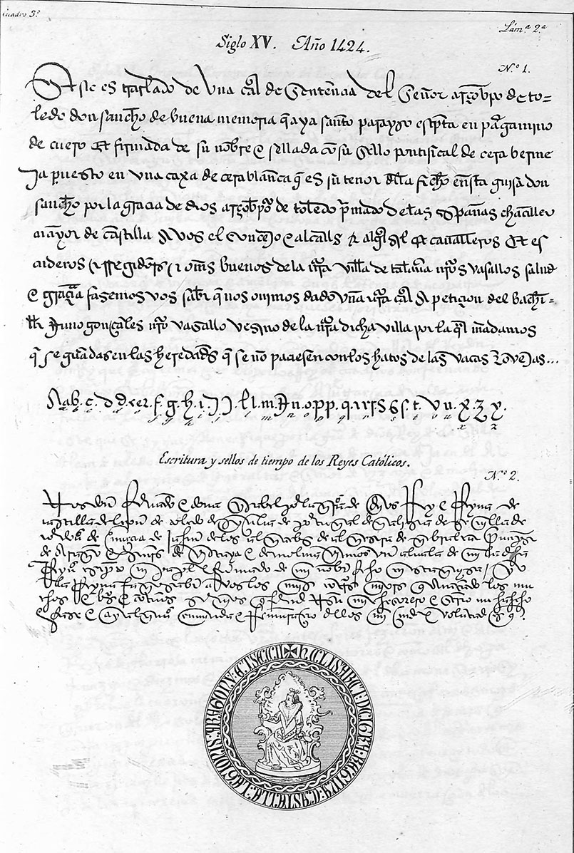 Foto 5 de 6 del artículo ««Compendio de paleografía española» por Antonio Alverá Delgrás (Madrid, 1857)»