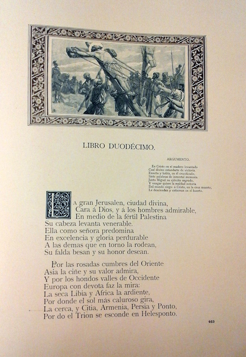Foto 6 de 8 del artículo ««La Cristiada. Vida de Jesús Nuestro Señor» por Fr. Diego de Hojeda. Edición monumental…»