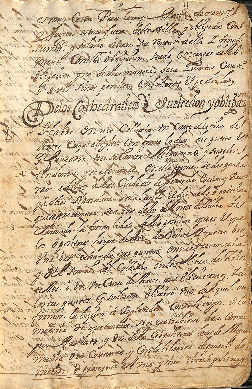 Foto 3 de 7 del artículo «Constituciones del Real Colegio de la Purísima Concepción de Cabra (1700)»