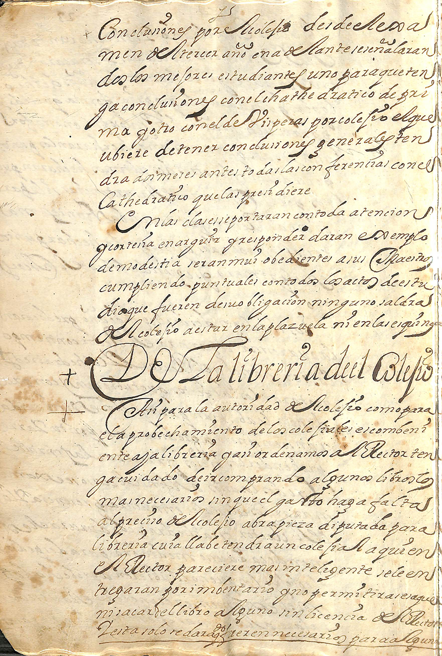 Foto 5 de 7 del artículo «Constituciones del Real Colegio de la Purísima Concepción de Cabra (1700)»